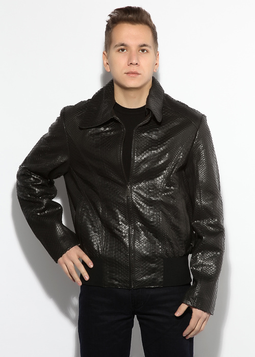 кожанная куртка Zilli - купить - fresh-shopping.ru - Интернет магазин